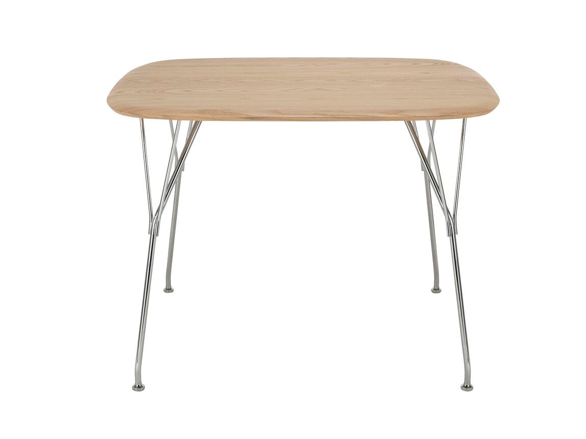 Квадратный стол из стали и дерева Kartell VISCOUNT OF WOOD ARCH-00097390 - Вид №9