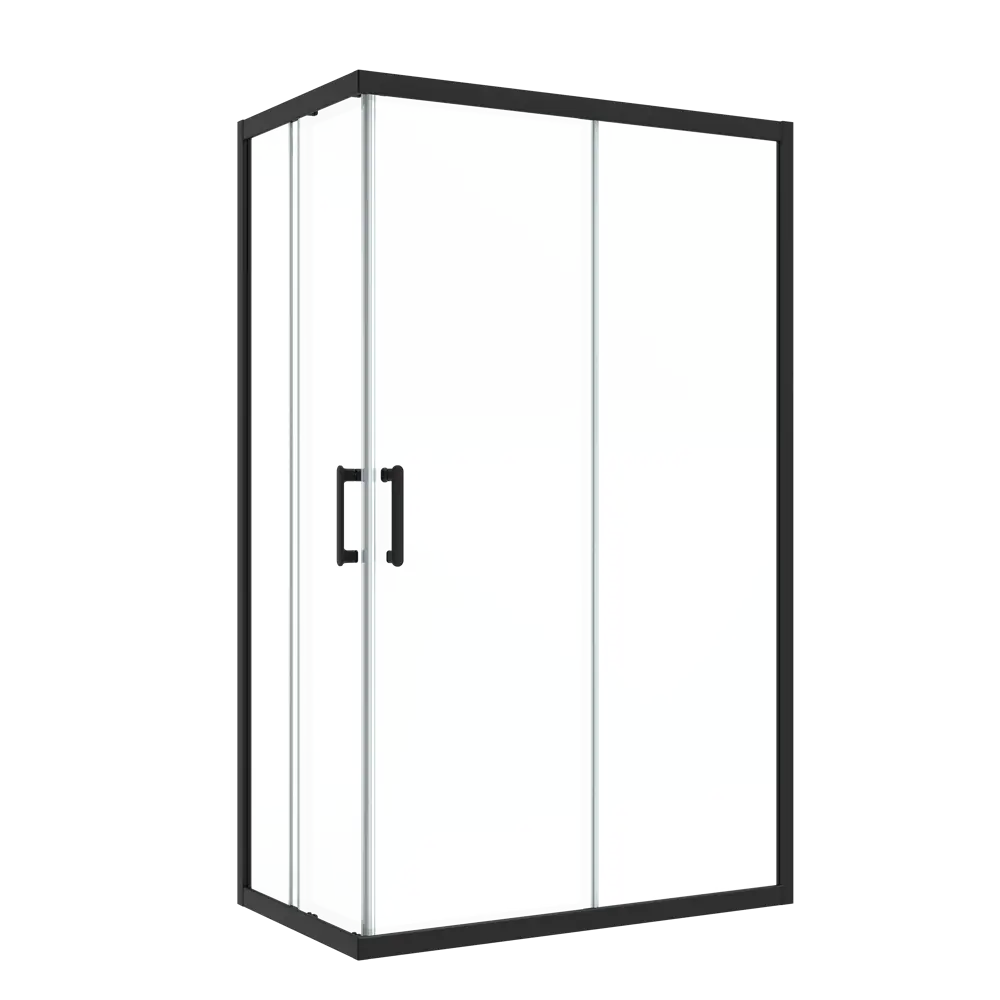 Комплект стекол для душевой ширмы Sensea Easy 120x80 см прозрачное стекло цвет профиля на выбор 88103658 STLM-2078264 - Вид №2