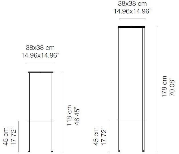 Quadrifoglio Торшер из металла с полкой sun-id-1420793 - Вид №2