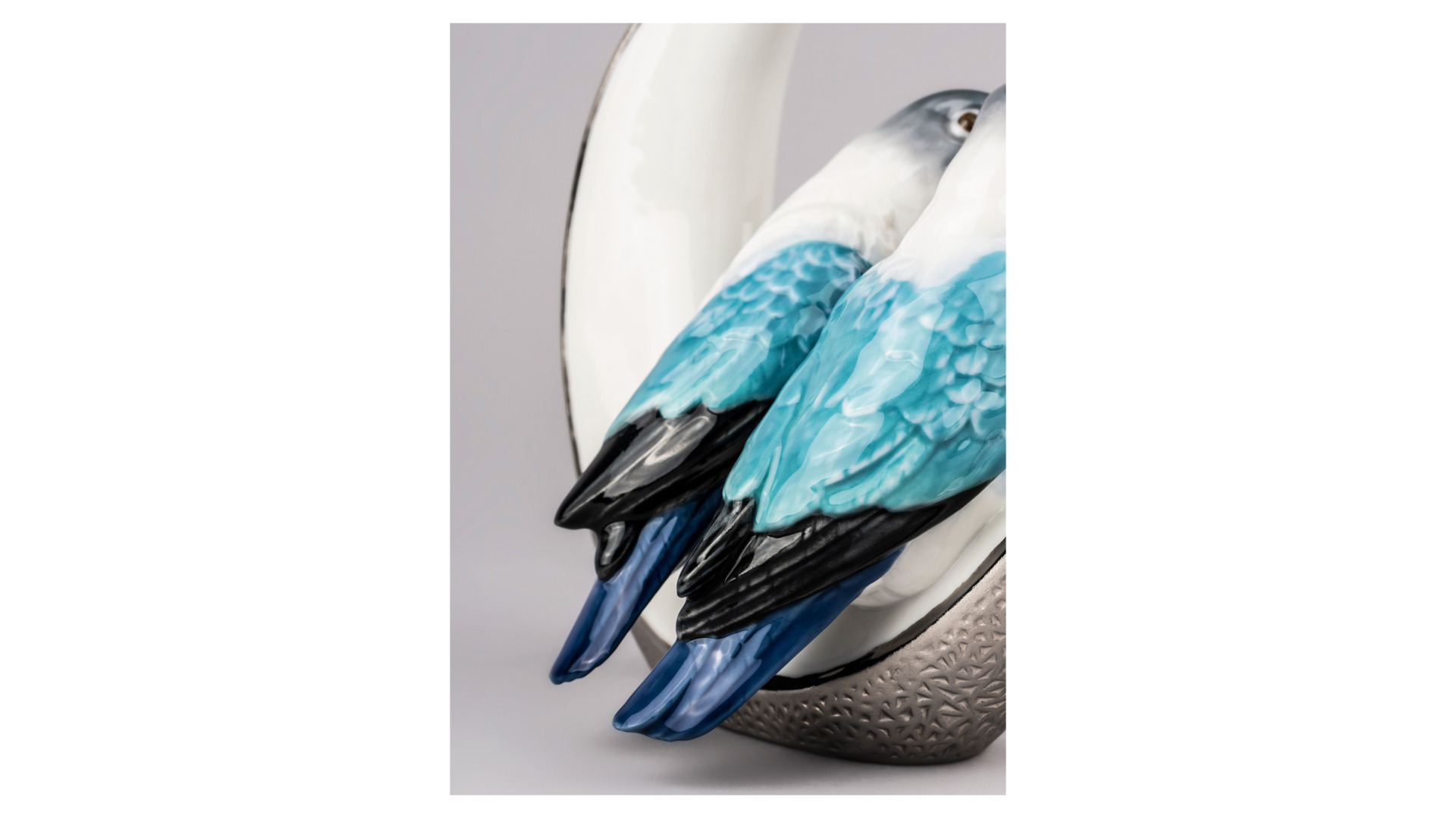 10669069 LLADRO Фигурка Lladro "Полетели на луну!" 16x15см, серебряный Фарфор Lladró  - Вид №4