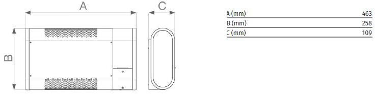Vortice Миниатюрная установка тепловентилятора Microsol 70562 - Вид №4