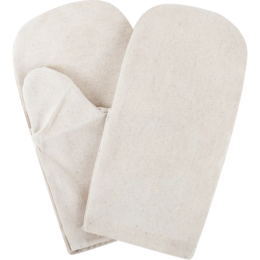 Рукавицы хлопчатобумажные размер 2 белые 91980 Santreyd STLM-2185724