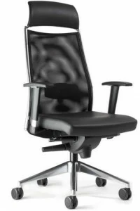 Ares Line Кресло руководителя с регулируемой высотой и подголовником Link family