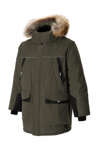 5035757 Куртка "Простор" утепленная хаки  Зимняя спецодежда  размер 52-54/170-176
