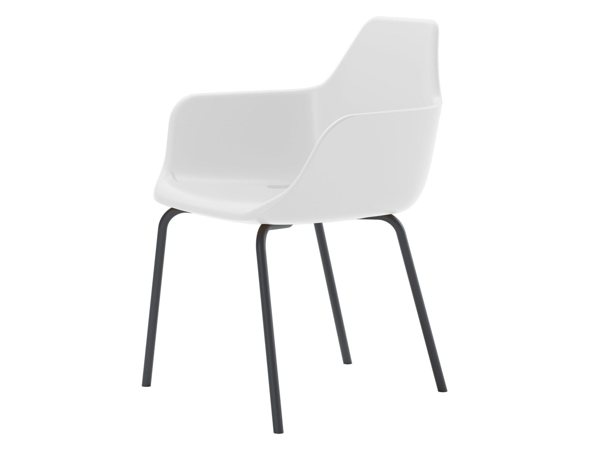 Штабелируемый стул из полиэтилена с подлокотниками ALMA DESIGN y Chair ARCH-00111137 - Вид №3