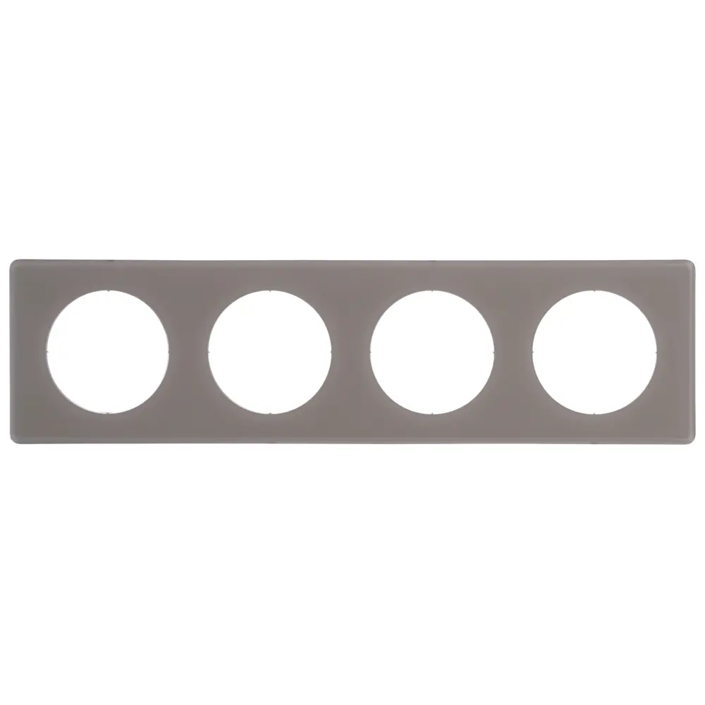 Рамка Legrand Celiane, 4 поста, цвет перкаль грэй STLM-2198566 - Вид №1