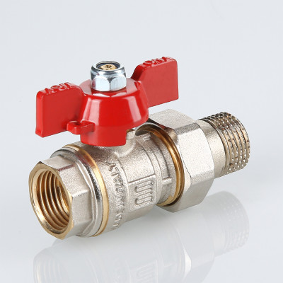 S.227.07 Кран шаровой ENOLGAS BASIC с полусгоном Valtec 1 1/4"  - Вид №3