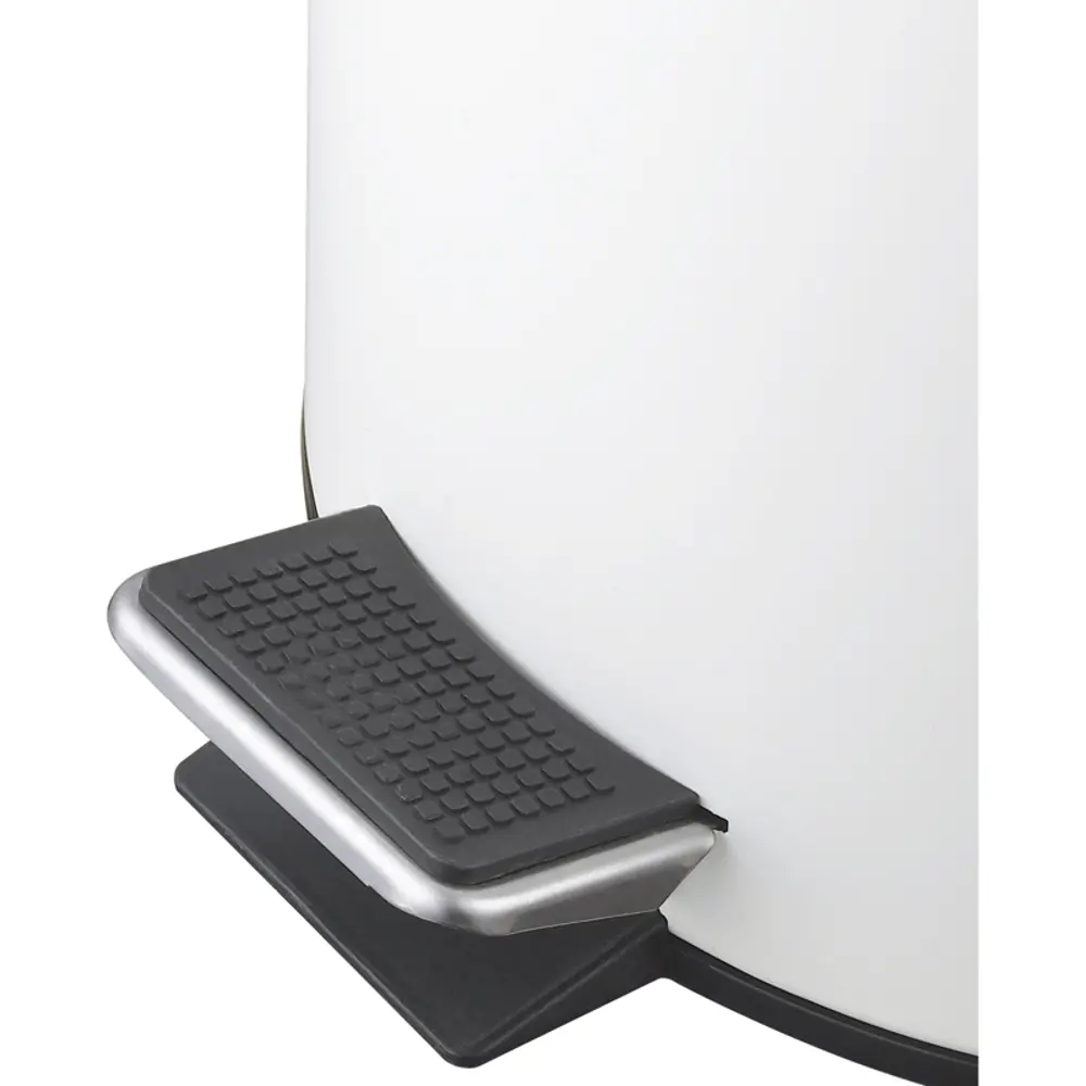 Контейнер для мусора для ванной KONSENSA Терни 5 л сталь цвет белый STLM-2097858 - Вид №5