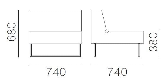 Кресло Pedrali ARCH-00015033 - Вид №1