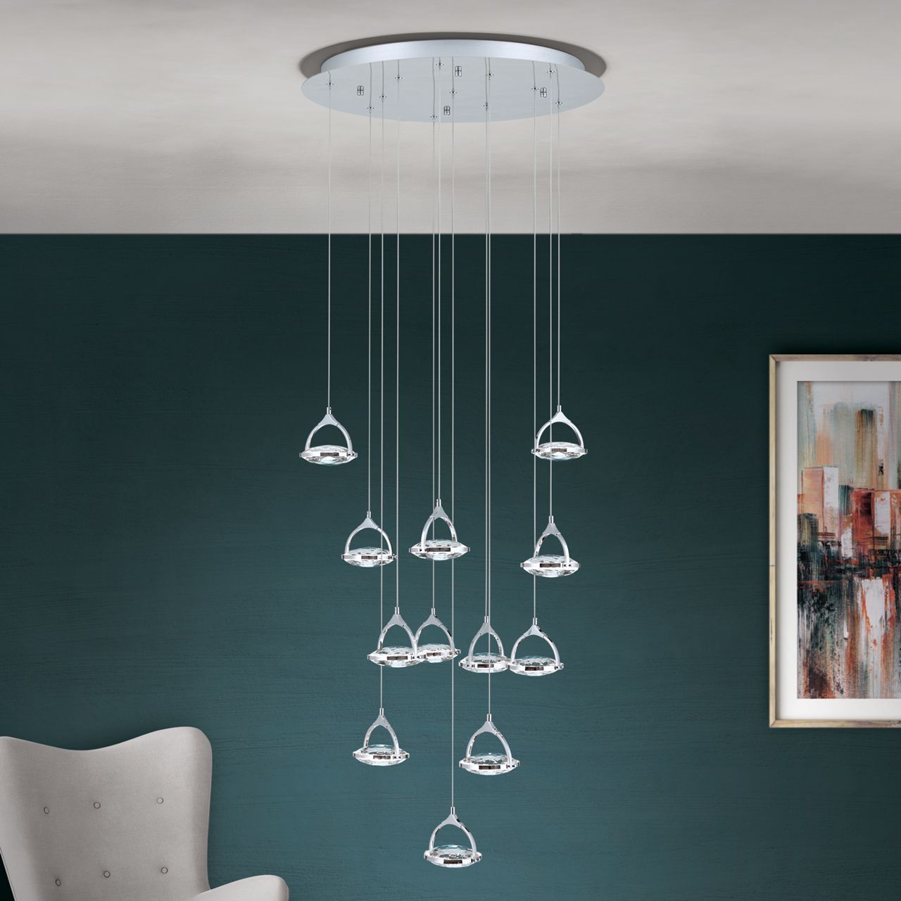 Кристалл подвесной светильник Orion Moon ARCH-00065126 - Вид №8