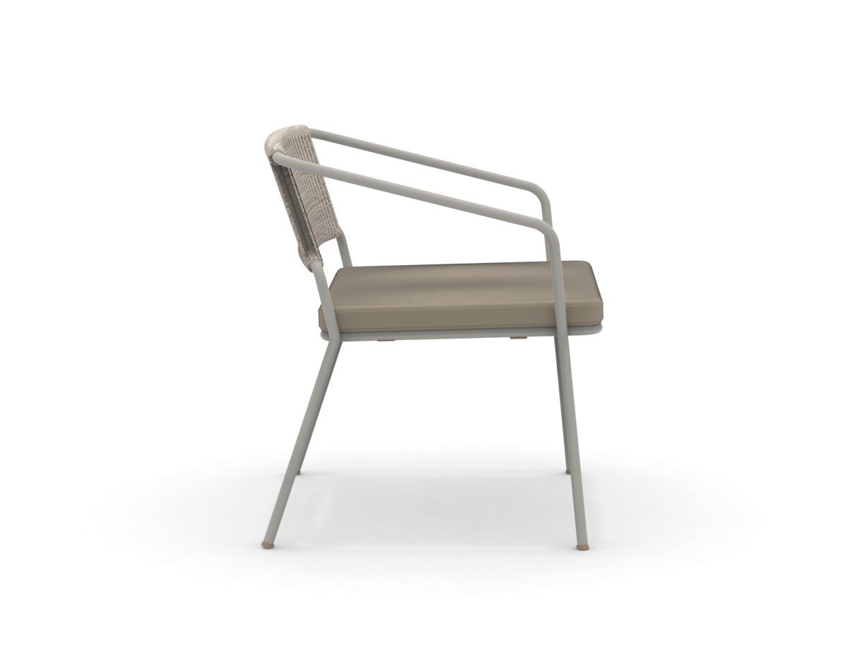 Металлический садовый стул с подлокотниками Vermobil слот ARCH-00024488 - Вид №1