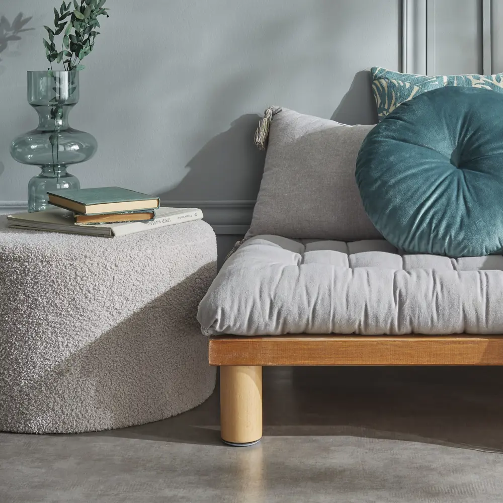 Накладки Standers 20 мм ПВХ круглые цвет серый 8 шт STLM-2139367 - Вид №9