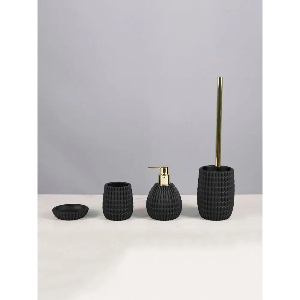 Мыльница этна полирезина черный Santreyd STLM-2201928 - Вид №4