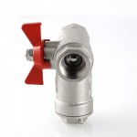 VT.294.N.05 Кран шаровой со встроенным прямым фильтром Valtec 3/4"  - Вид №2