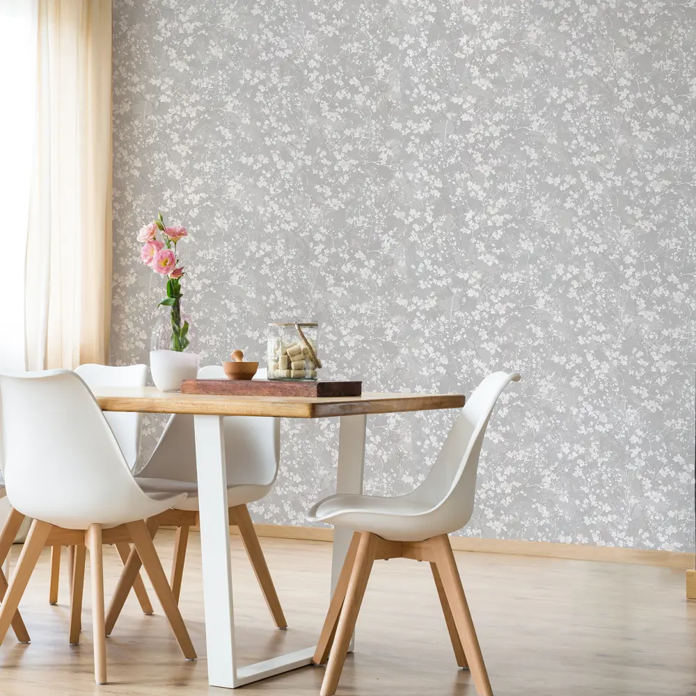 Обои флизелиновые Сакура серые 1.06 м 30281-28 Santreyd STLM-2052549 - Вид №3