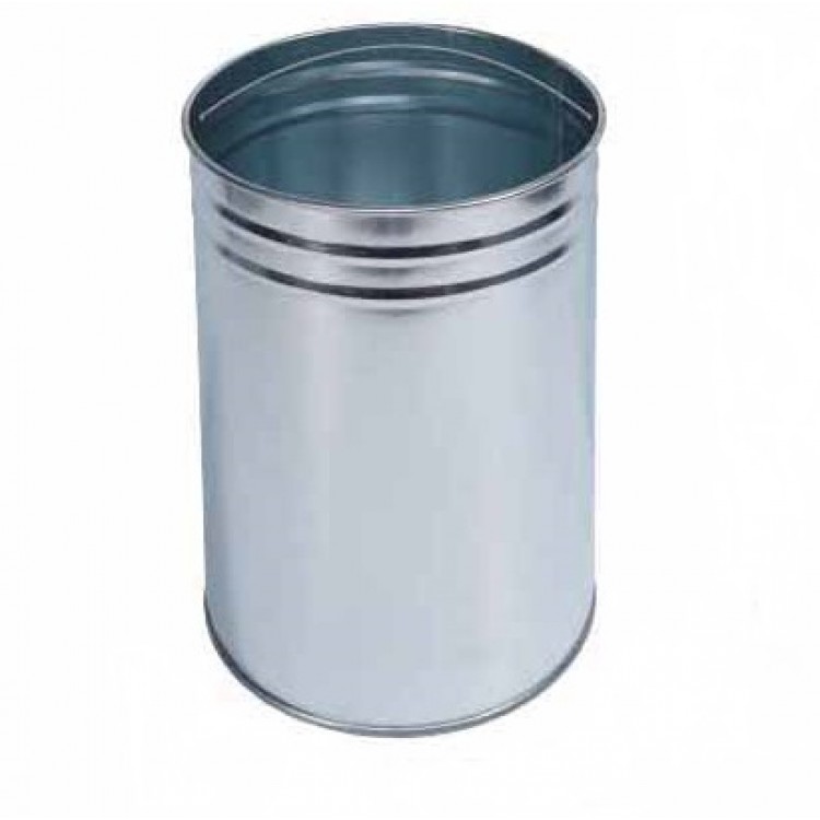 1013 ARI METAL Внутреннее мусорное ведро для мусорной урны с педалью Pedal bin, обьем 40л. 50л. 70л. 95л. 70 л. Блестящий металл 