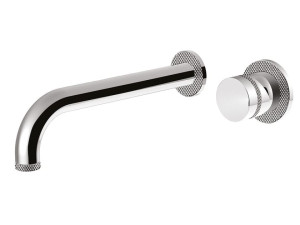 Настенный смеситель для раковины с 2 отверстиями