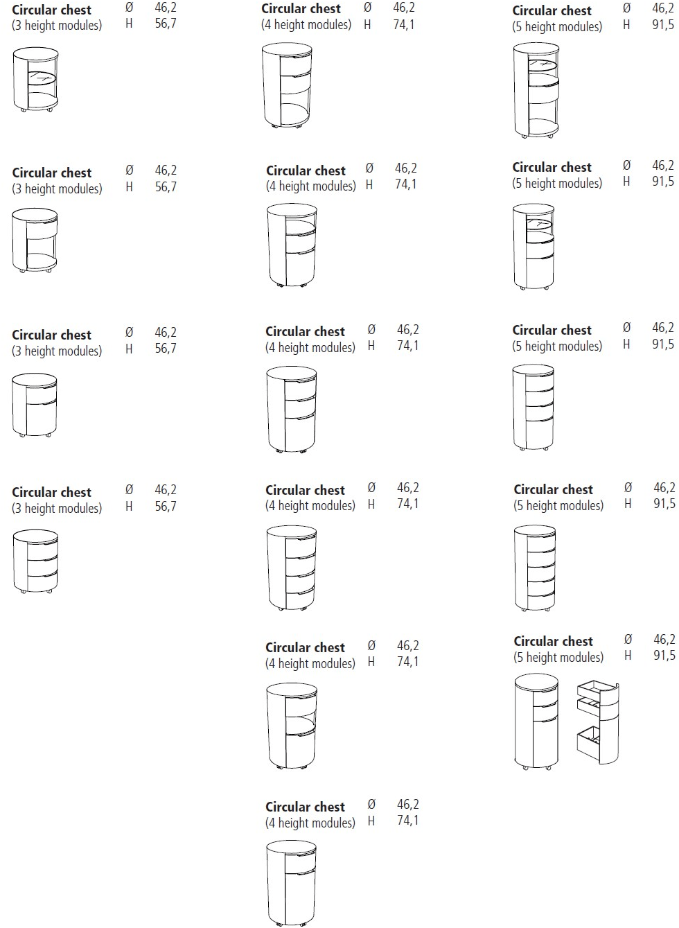 Schönbuch Комод на колесиках Schonbuch sun-id-1465653 - Вид №11