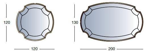 Longhi Настенное зеркало в раме Loveluxe 2017 – essence collection Y 338 - Вид №3