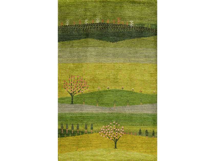 Прямоугольный шерстяной ковер Zollanvari Gabbehs Landscapes ARCH-00059569