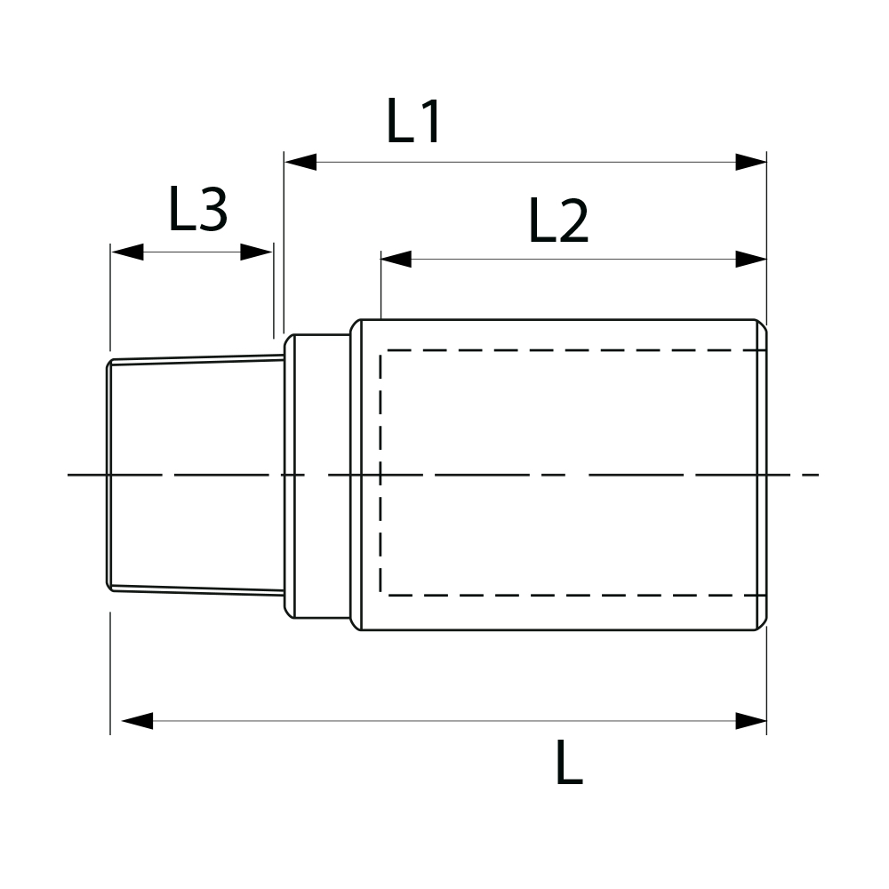 8540006015000 Удлинители Tece  - Вид №1