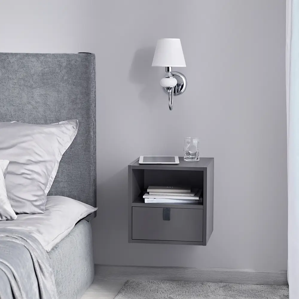 Бра Arte Lamp Hazel, цвет хром/белый STLM-2116630 - Вид №8