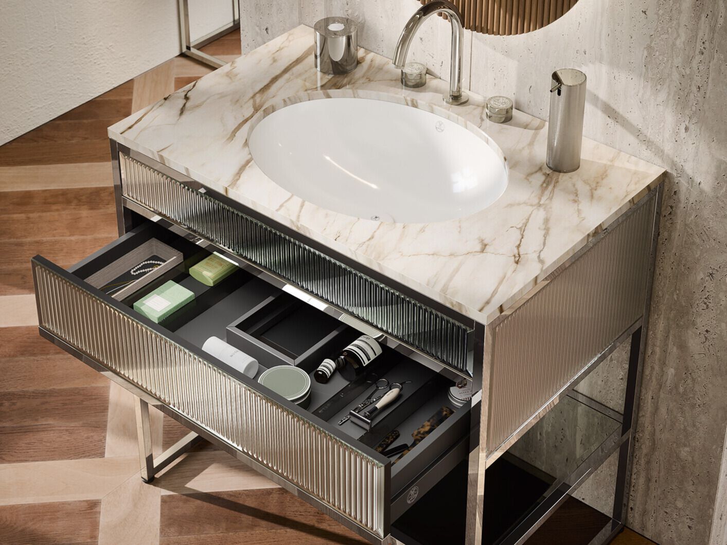 Полная мебель для ванной комнаты OASIS Академия ARCH-00048135 - Вид №1