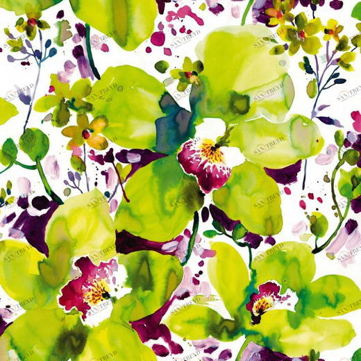 4-942-Viva Фотообои Komar Flowers & Textures 2.54х1.84 м 4942VIVA