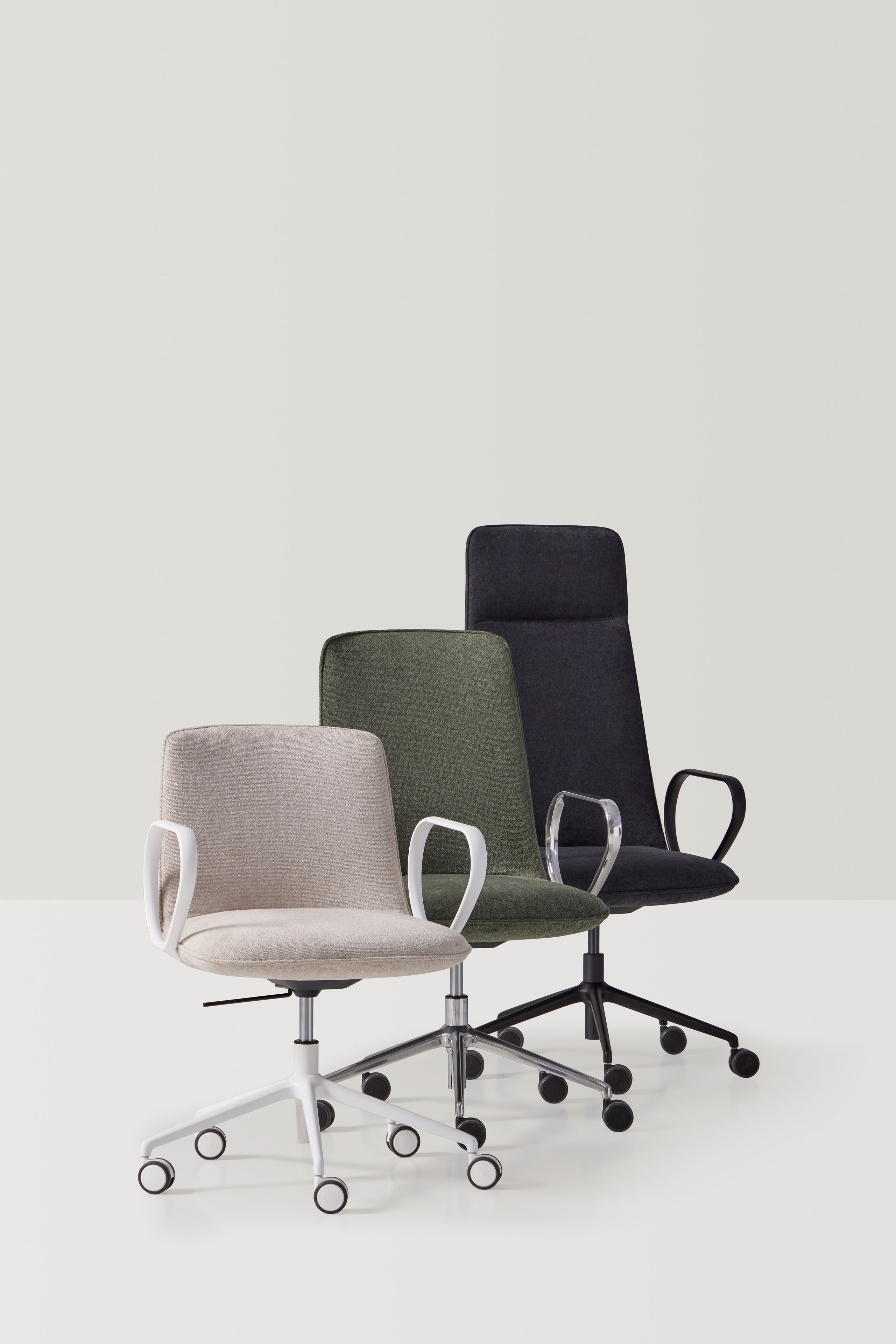 Регулируемый по высоте офисный стул с подлокотниками INCLASS ARCH-00074702 - Вид №3