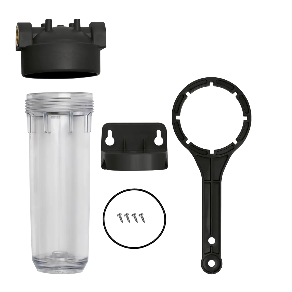 Корпус магистрального фильтра MONLID SL10 для ХВС 1/2" ВР полипропилен с картриджем STLM-2162029 - Вид №3