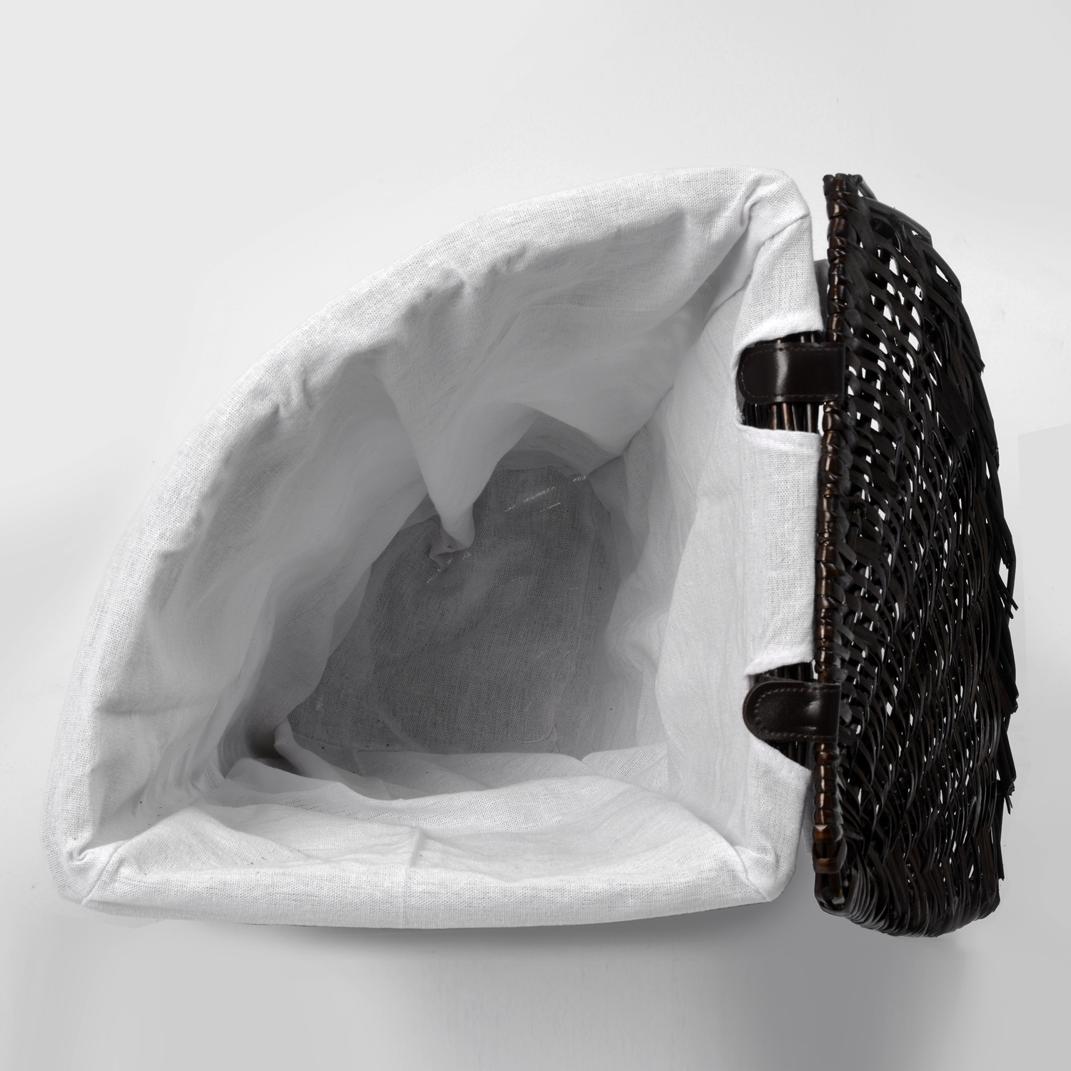 WB-270-L Salm Плетеная корзина для белья с крышкой WasserKRAFT  - Вид №4