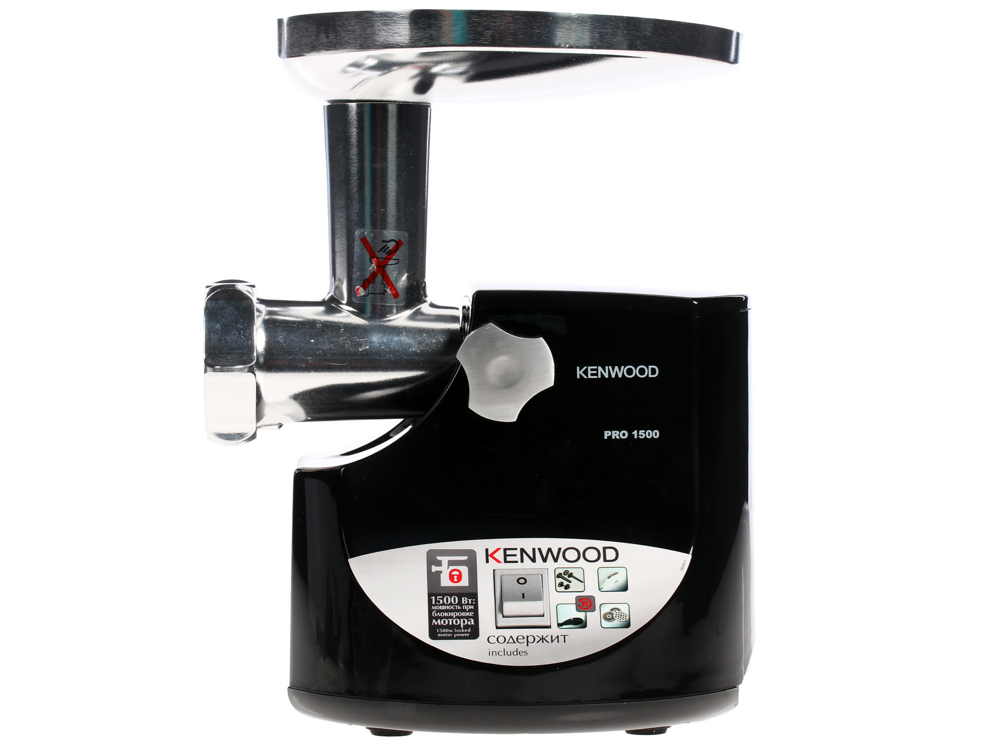 0157301 Мясорубка электрическая Kenwood MG474 черный STDN-0115134 - Вид №4