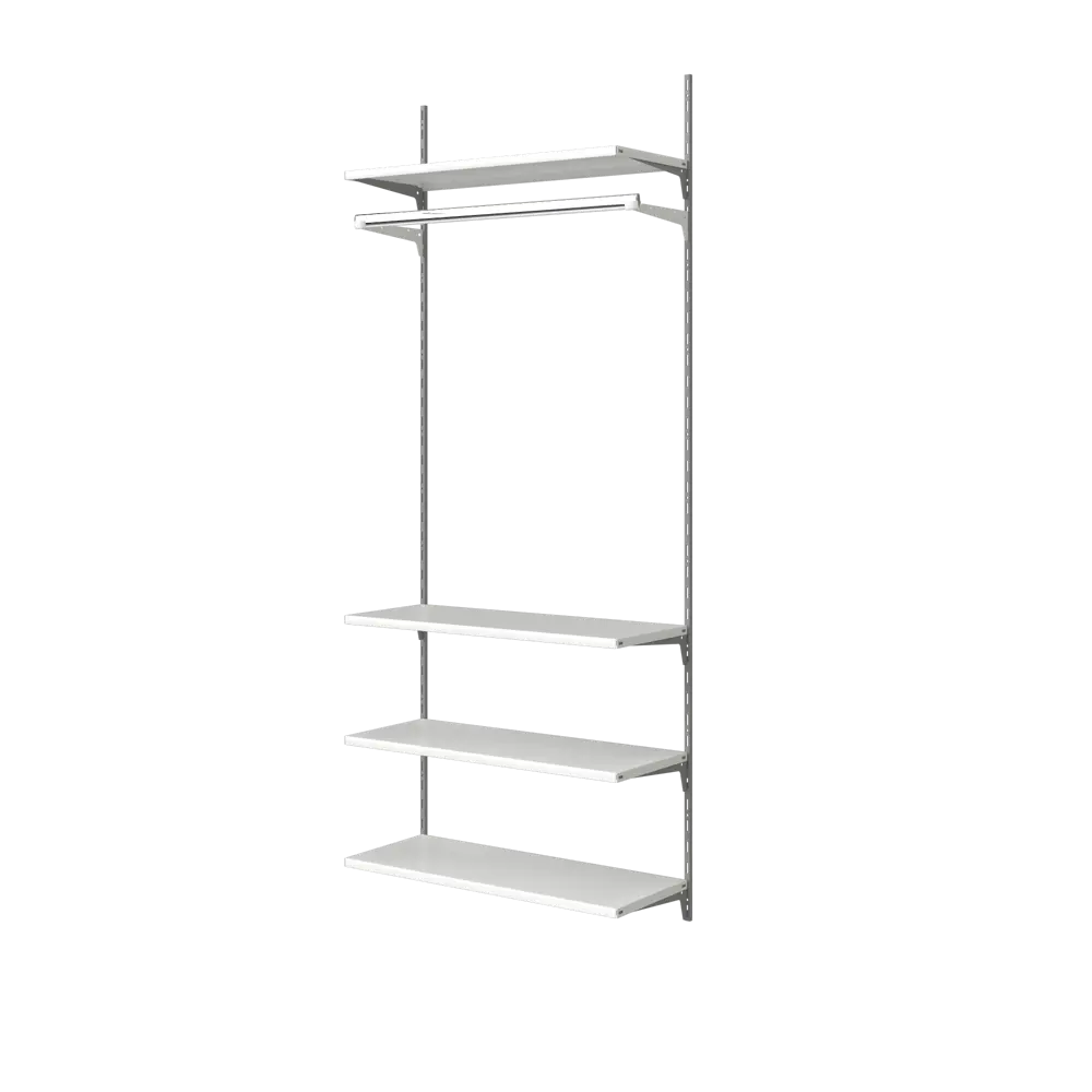 Направляющая однорядная Spaceo 200 см цвет серый STLM-2058549 - Вид №1