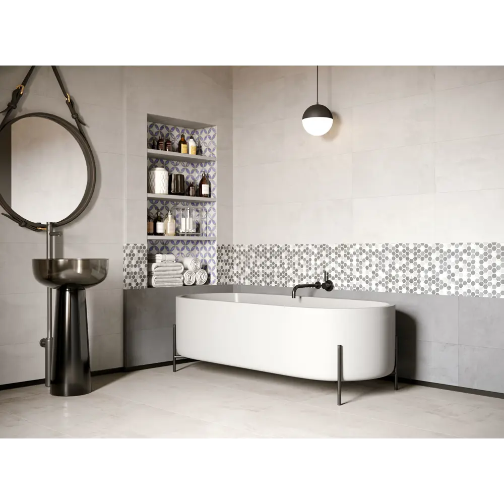 Настенная плитка Axima Невада 30x60 см - бетонный эффект в серых тонах 84133817 STLM-0046619 - Вид №4