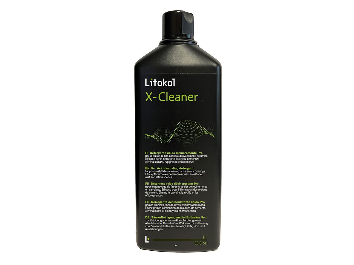 Концентрированное жидкое моющее средство с кислотным pH Litokol X-Cleaner ARCH-00015550 - Вид №1