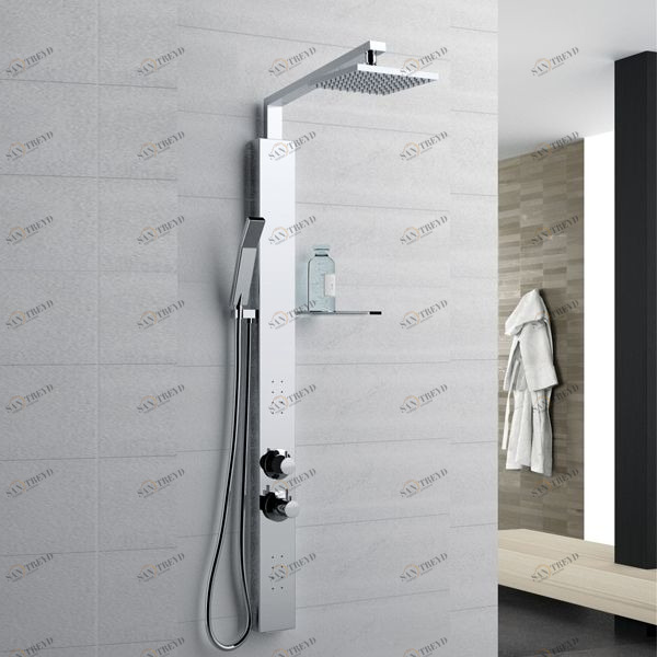 Душевая колонна термостатическая REVOLUTION PLUS Novellini REVOLUTION REV1VTK