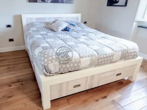 GH LAZZERINI Контейнерная кровать из дерева