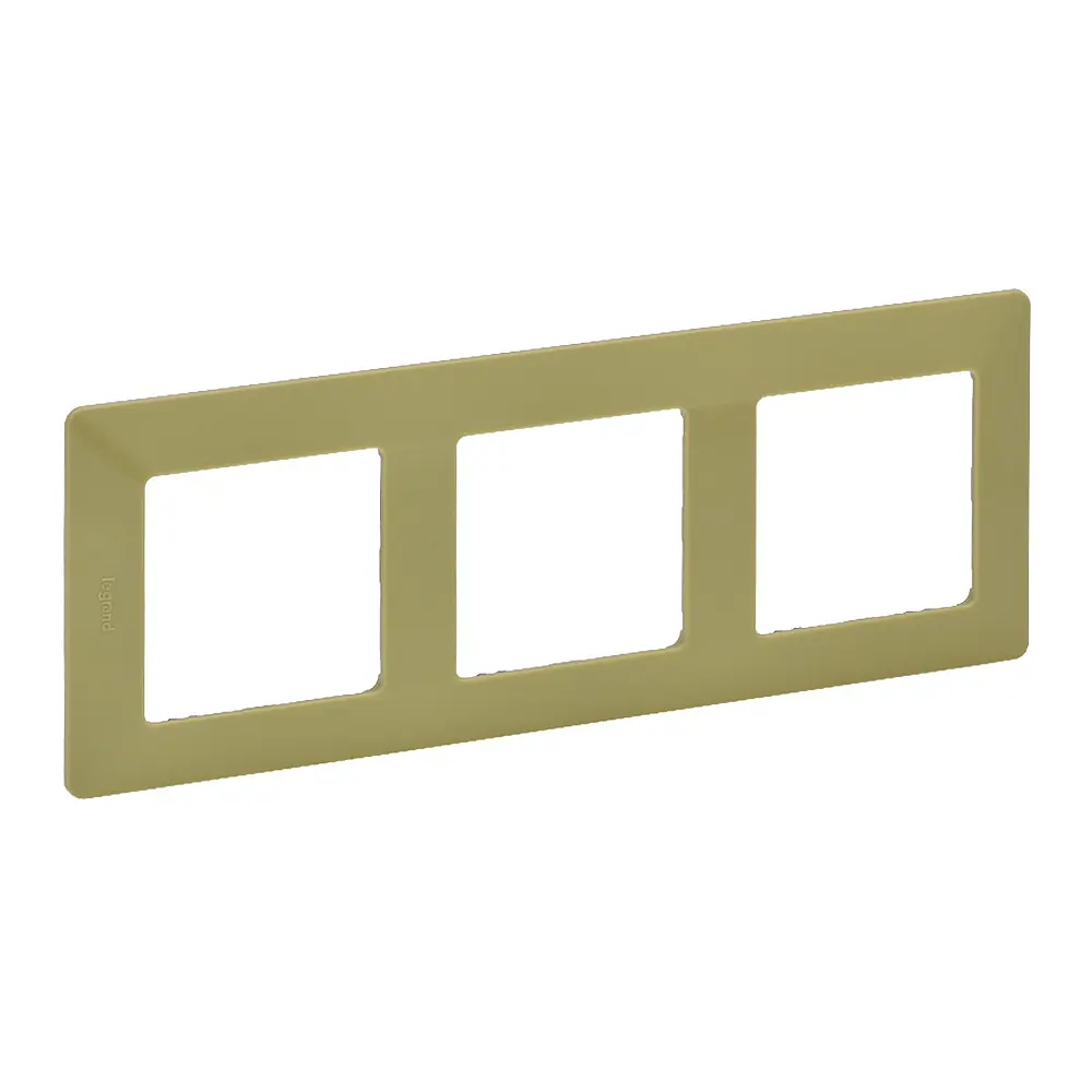 Рамка Legrand Valena Life 3 поста цвет лайм STLM-2017960