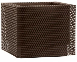 Hobby Flower Низкий горшок из нержавеющей стали с автоматическим поливом Top