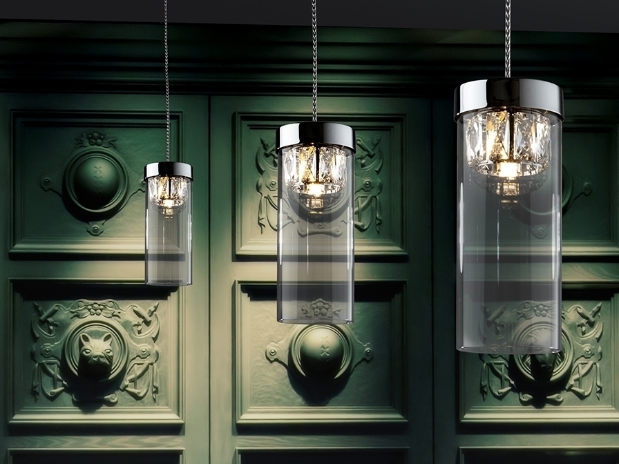 098269 Подвесной светильник 1L Ø11 хром Schuller Ava - Вид №1