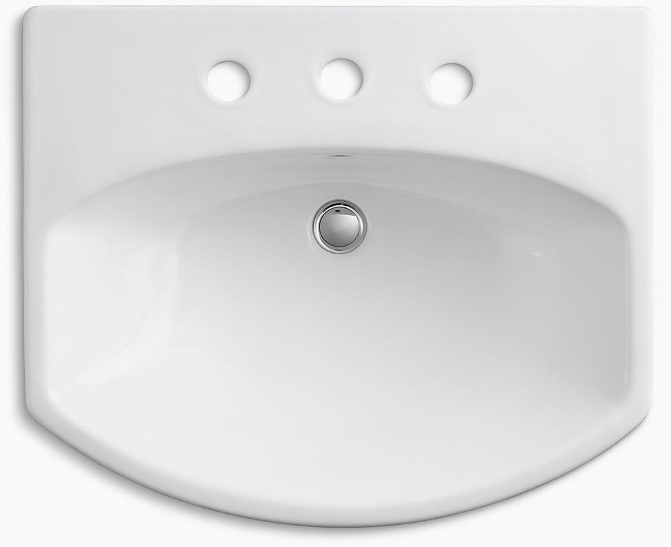KOHLER Раковина Cimarron Pedestal с 8 K-2362-8-95  - Вид №1
