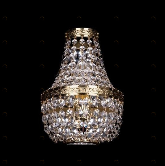 Бра Bohemia Ivele 2150/1/G BOHEMIA IVELE  078575 Золото;прозрачный 