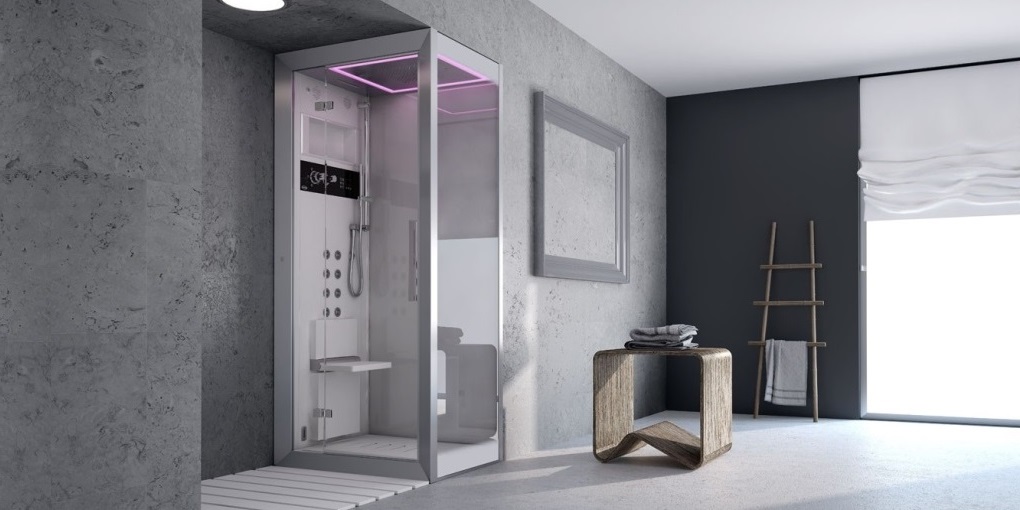 Душевая кабина угловая Frame 100 TB 9448-258A Jacuzzi 9448258A - Вид №1