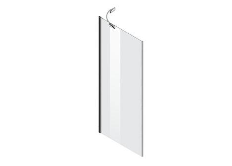 W30G-W100-200-CT-R боковая стенка 1000х2000 правосторонняя профиль хром стекло прозрач AM.PM Sensation