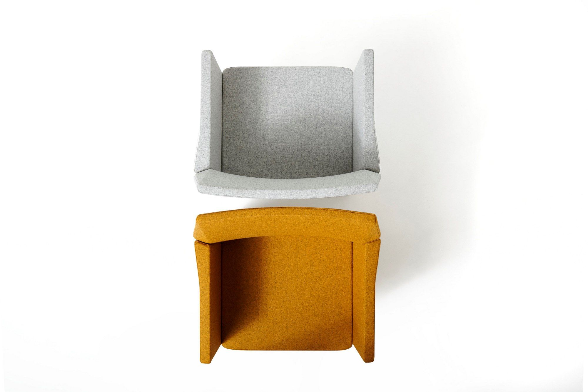 Тканевый стул для конференций с подлокотниками Diemme оригами ARCH-00072609 - Вид №5