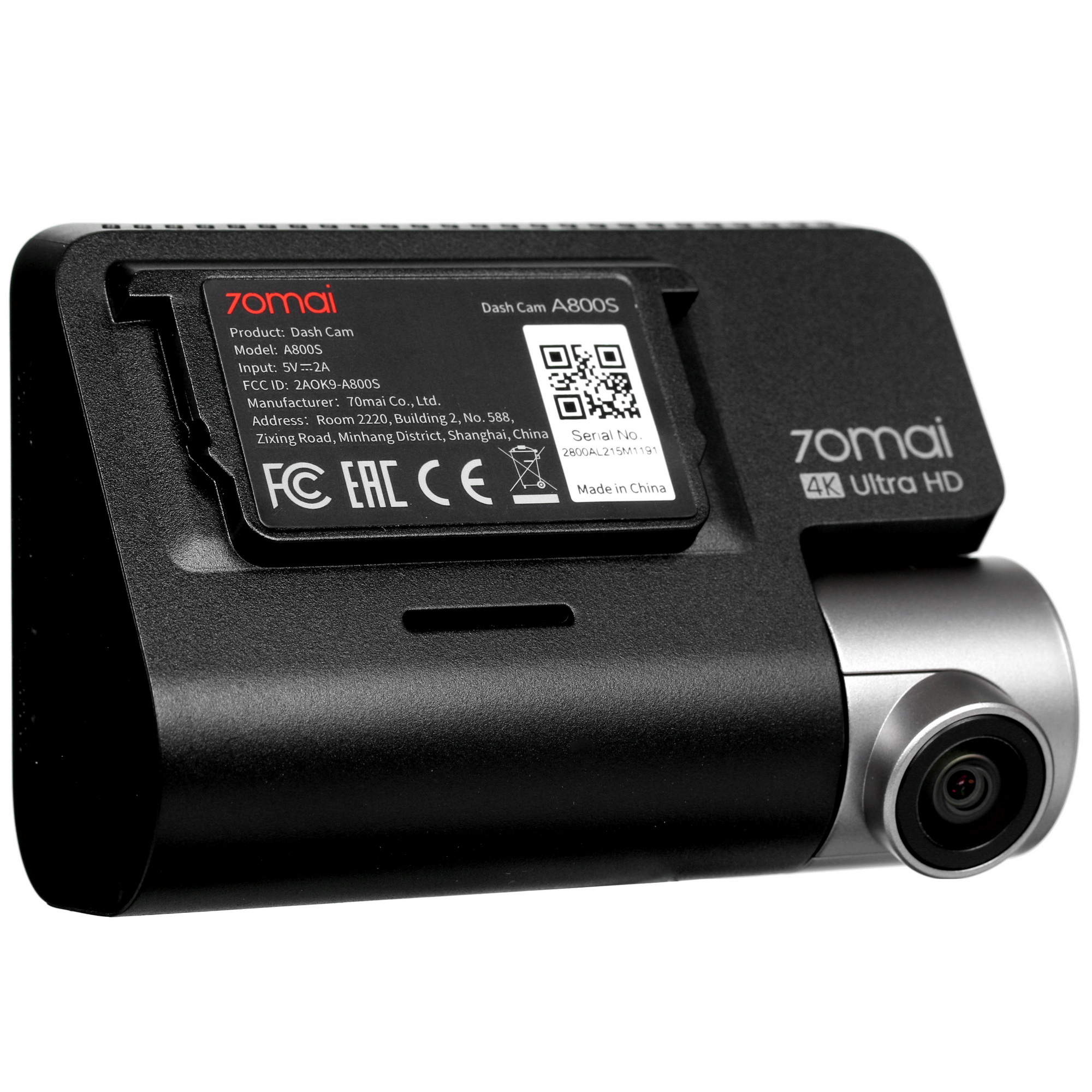 4795381 Видеорегистратор 70mai A800S STDN-0108665