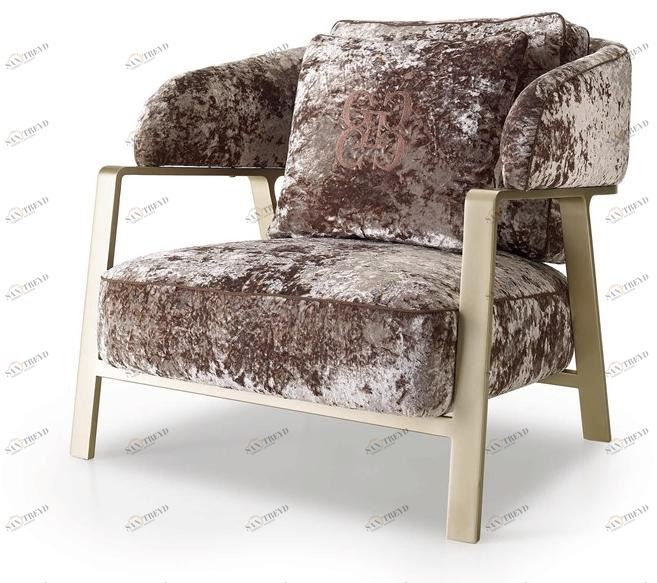 Grilli Кресло из ткани с подлокотниками Oscar 721201