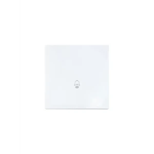 Проводная кнопка дверного звонка LEZARD Zima белая 89398412