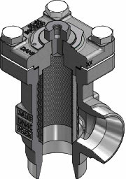 Danfoss FIA SS — корпус фильтра из нержавеющей стали FIA SS 65 D STR Корпус фильтра 148B5852  - Вид №9