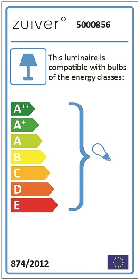 Лампа напольная Arc, белая Zuiver 5000856 - Вид №7